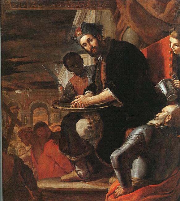 Mattia Preti Pilate Washing his Hands